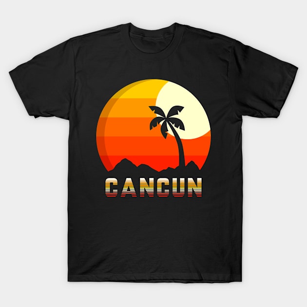 Cancun Vacation Souvenir - Funny gift T-Shirt by LindaMccalmanub